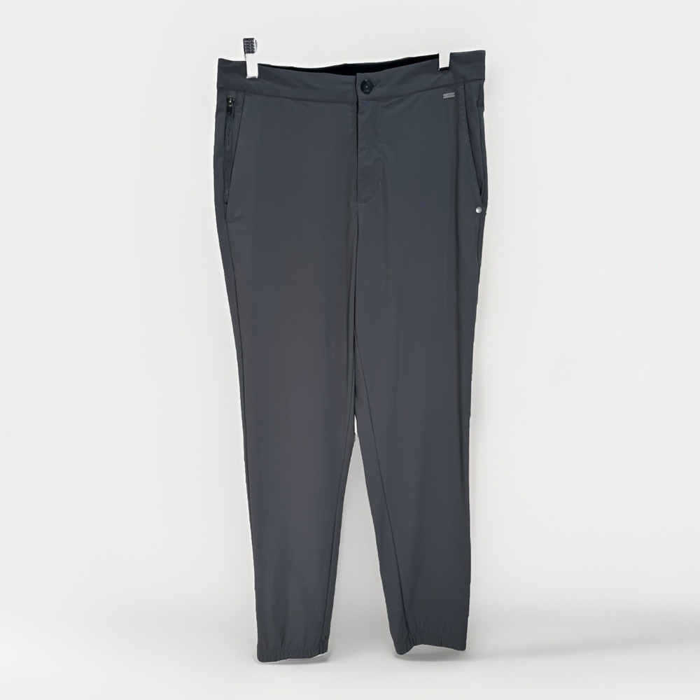 Vuori Men's Fleet Jogger Pants Gray Size Small Travel Active Gym Athletic